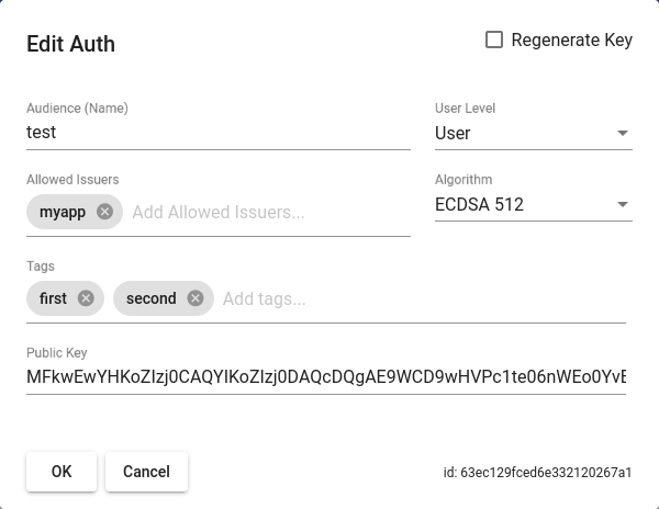 Auth Scheme Update